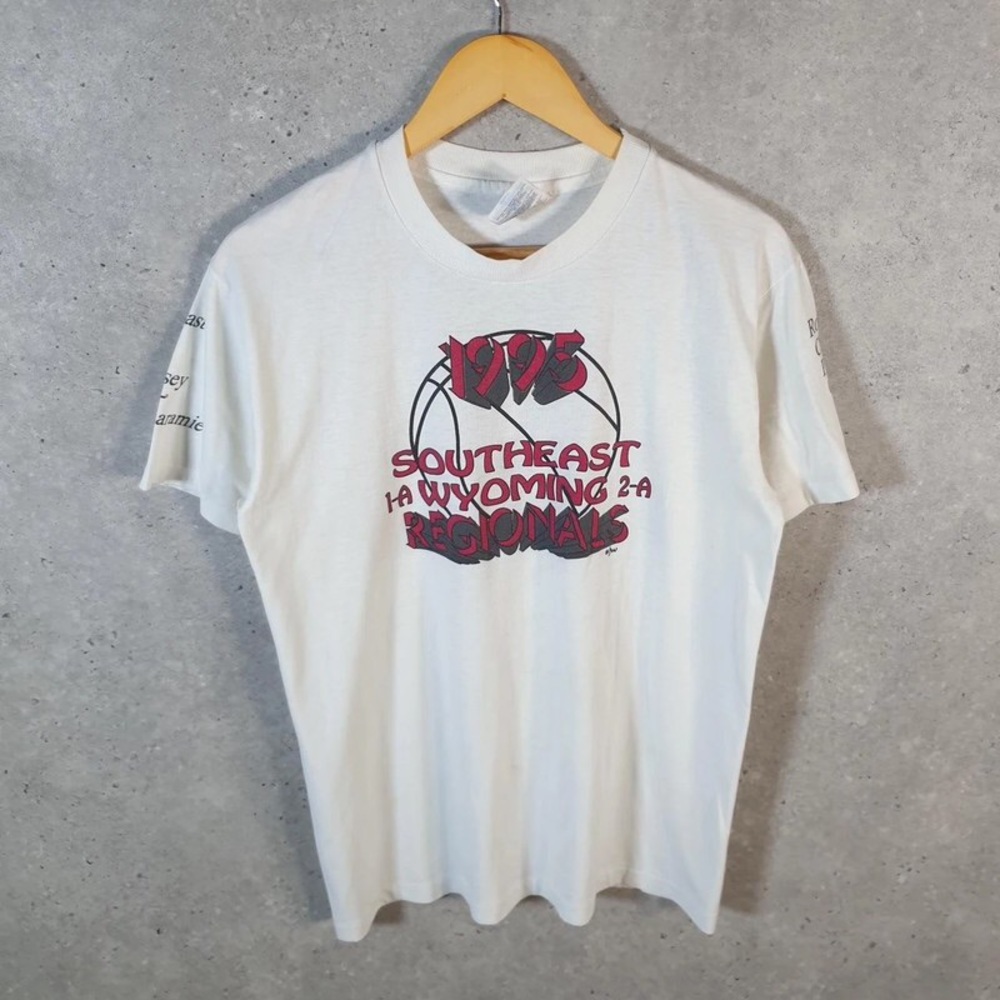 1995 Southeast Wyoming Regional White T-Shirt